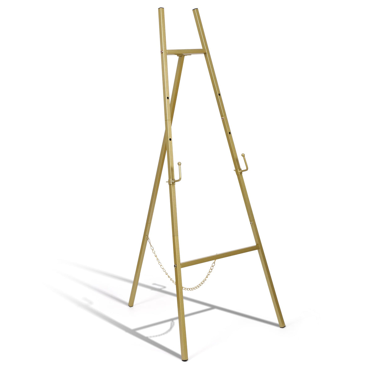 Gold Metal Easel Stand