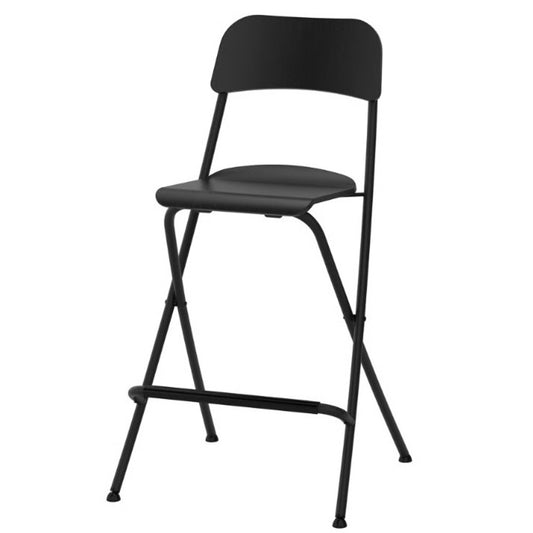 Black Foldable Bar Stool