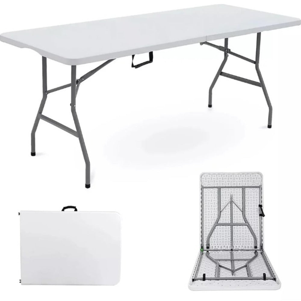 1.8m GS Foldable Table (Comes with White Table Cloth)