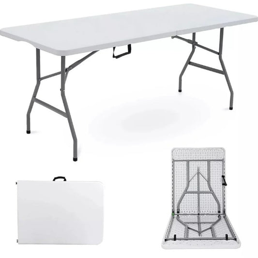 1.8m GS Foldable Table (Comes with White Table Cloth)